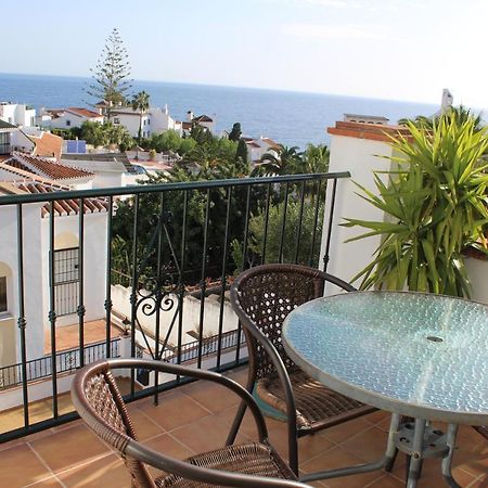Playa Burriana, Tva Terasser, Havsutsikt, Pool Nerja Exterior photo