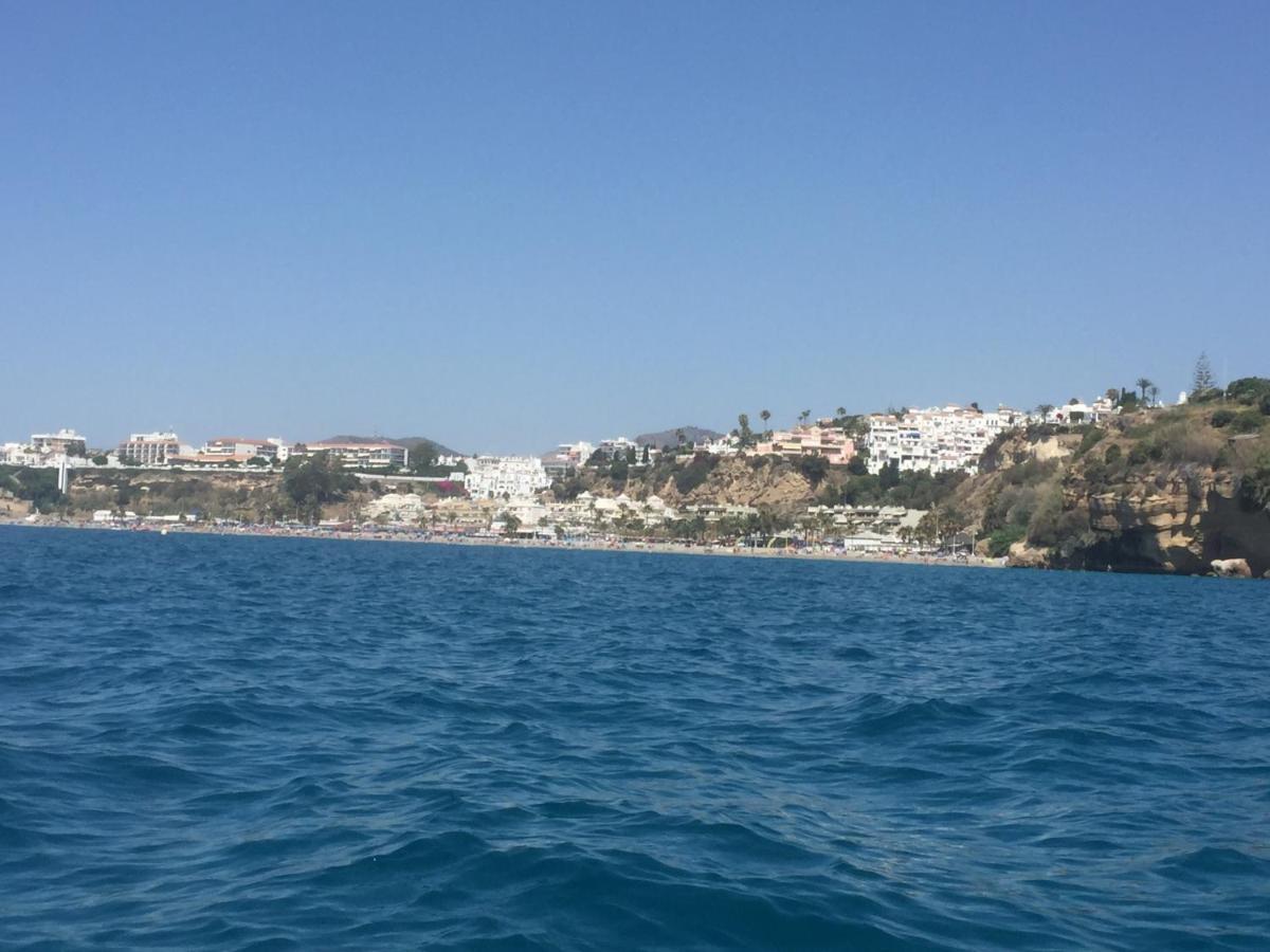Playa Burriana, Tva Terasser, Havsutsikt, Pool Nerja Exterior photo